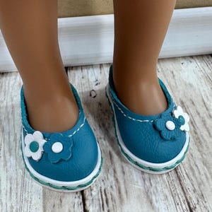 Handmade Genuine Leather Ballet Flats for Paola Reina Dolls – Doll Shoes