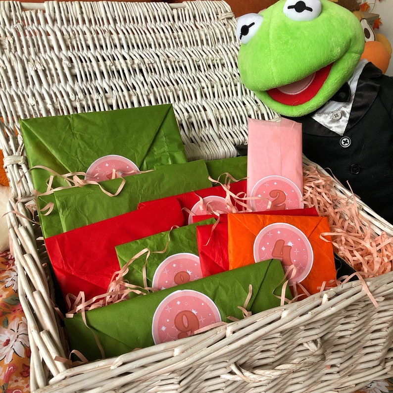 Jim Henson Inspired 12 Day Advent Gift Calendar the Muppets, Bear in