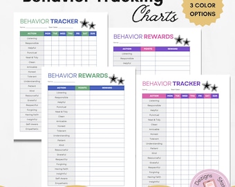 Quadro de comportamento e quadro de recompensas para crianças: educação domiciliar e sala de aula (download digital)