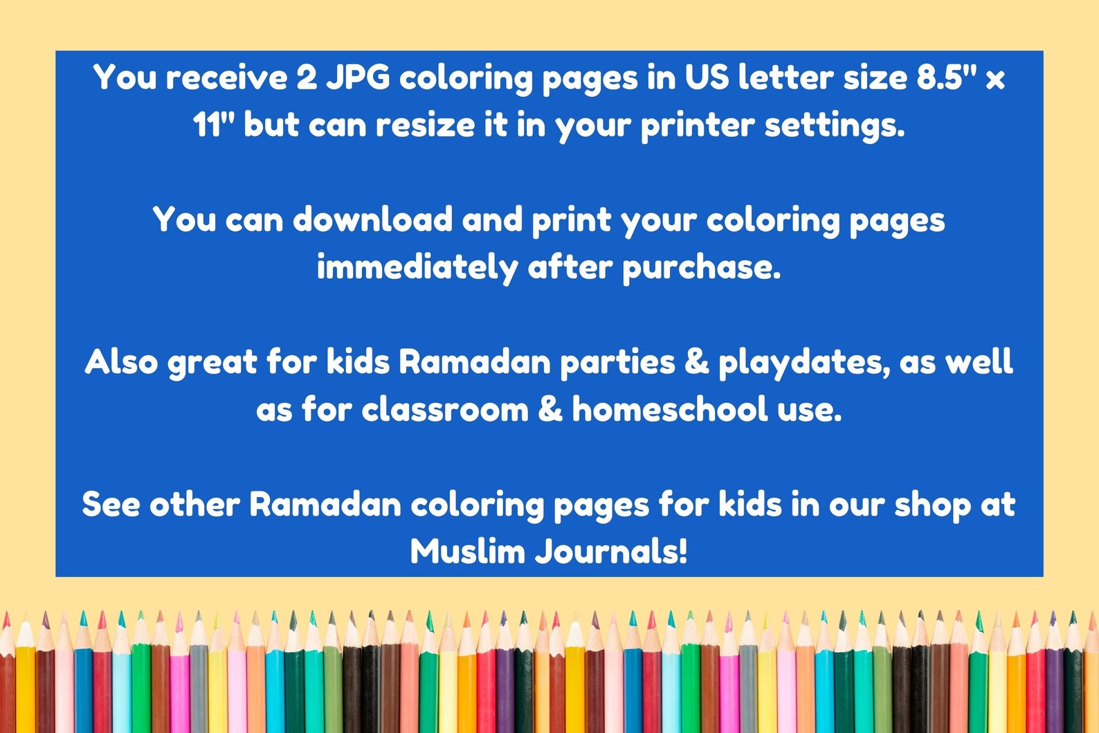 Ramadan Coloring Pages For Kids Set 1 Print And Color Etsy