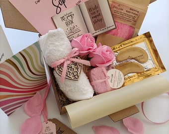 Spa Gift Box, Pamper Hamper, Care Package, New Mum Gift, Birthday Gift for Her, Hug in a Box, Pamper Gift Box for Her, Brides Mother Gift