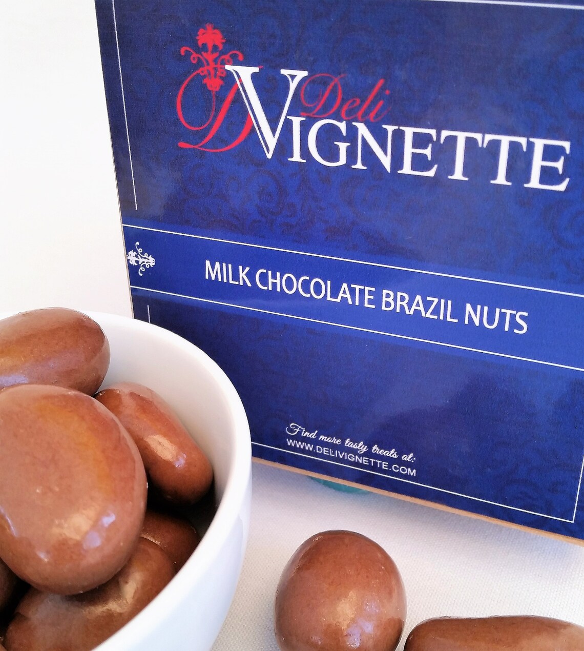 Milk Chocolate Covered Brazil Nuts 400g in a Hand Crafted Etsy UK