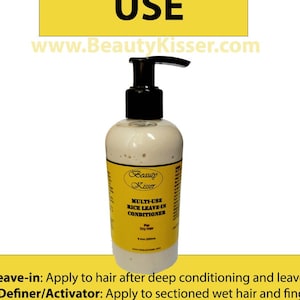 Natural Rice Hair Curl Definer Activator Leave In Conditioner Cream