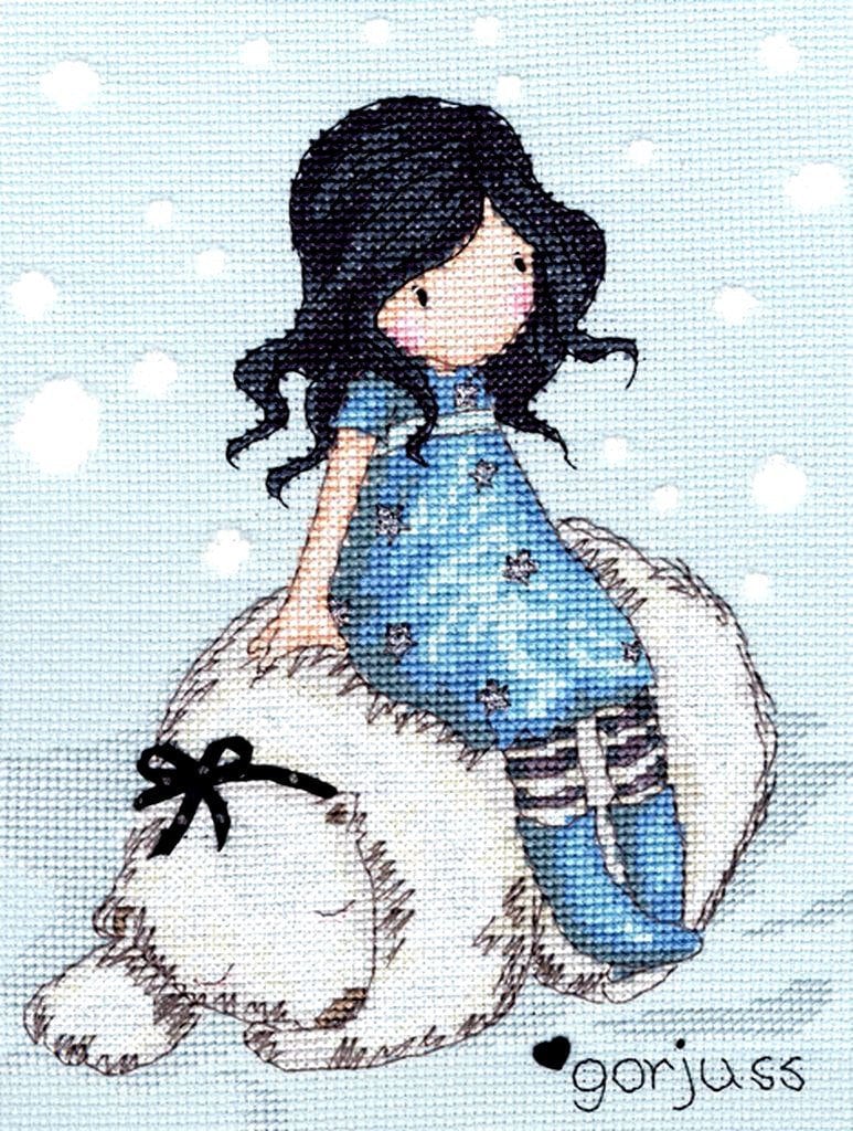 Gorjuss girl store cross stitch
