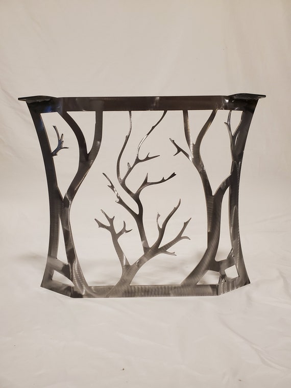 Steel Coffee Table or Bench Legs for Live Edge Furniture River