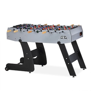 KICK Monarch 48" in Folding Foosball Table (Grey)