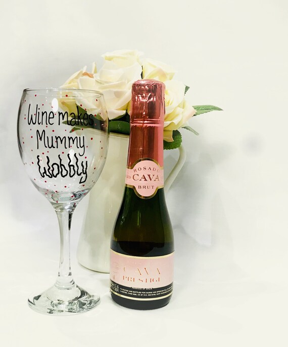 novelty wine glass