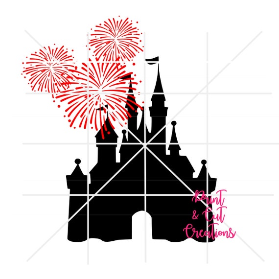 Download Disney Castle Fireworks Digital Download Jpeg Svg Png Etsy
