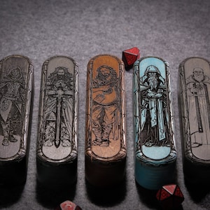Custom wooden dnd dice box - Engraved Dnd accessories, DnD Dice Storage, Gaming Dice Box, Dice Keeper, Dice Vault DnD - Perfect DnD Gift