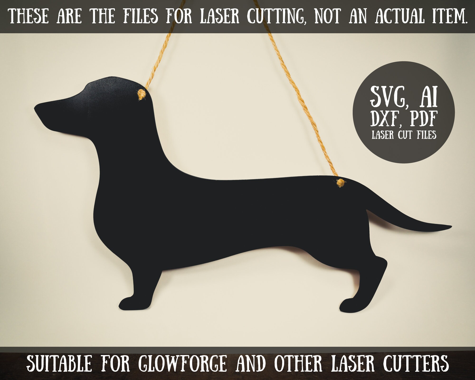 SVG Laser Cut Files of Chalkboard Sign Instant Download Dog Etsy