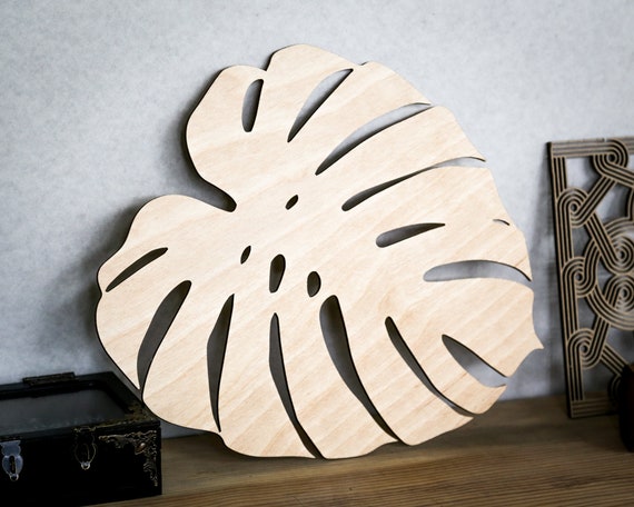 Monstera Blatt Wand Kunst Holz fr Jungle Party Dekorationen, Monstera  Pflanze Schild, Monstera Wandtattoo, Monstera Wanddekor, Blattausschnitt -  Etsy Schweiz