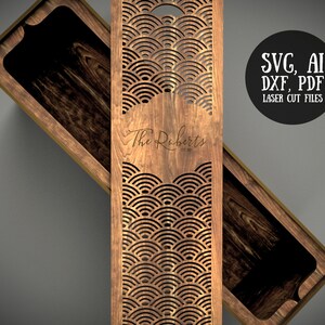 Arquivos SVG da cerimônia da caixa de vinho, arquivos cortados a laser da caixa de vinho, caixa de vinho de aniversário de casamento, caixa de vinho com janela, caixa de vinho de madeira, gravada