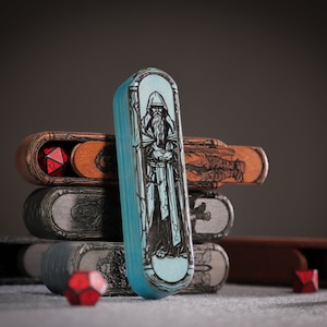 Wooden Dnd Dice Box for Dnd Accessories Storage