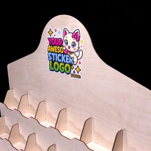 Angled shot highlighting stepped rows and pocket separators.