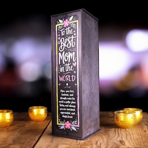 Personalized Wooden Box For Wine, Custom Engraved Wedding Ceremony Wine Box, Plywood Wine Bottle Box