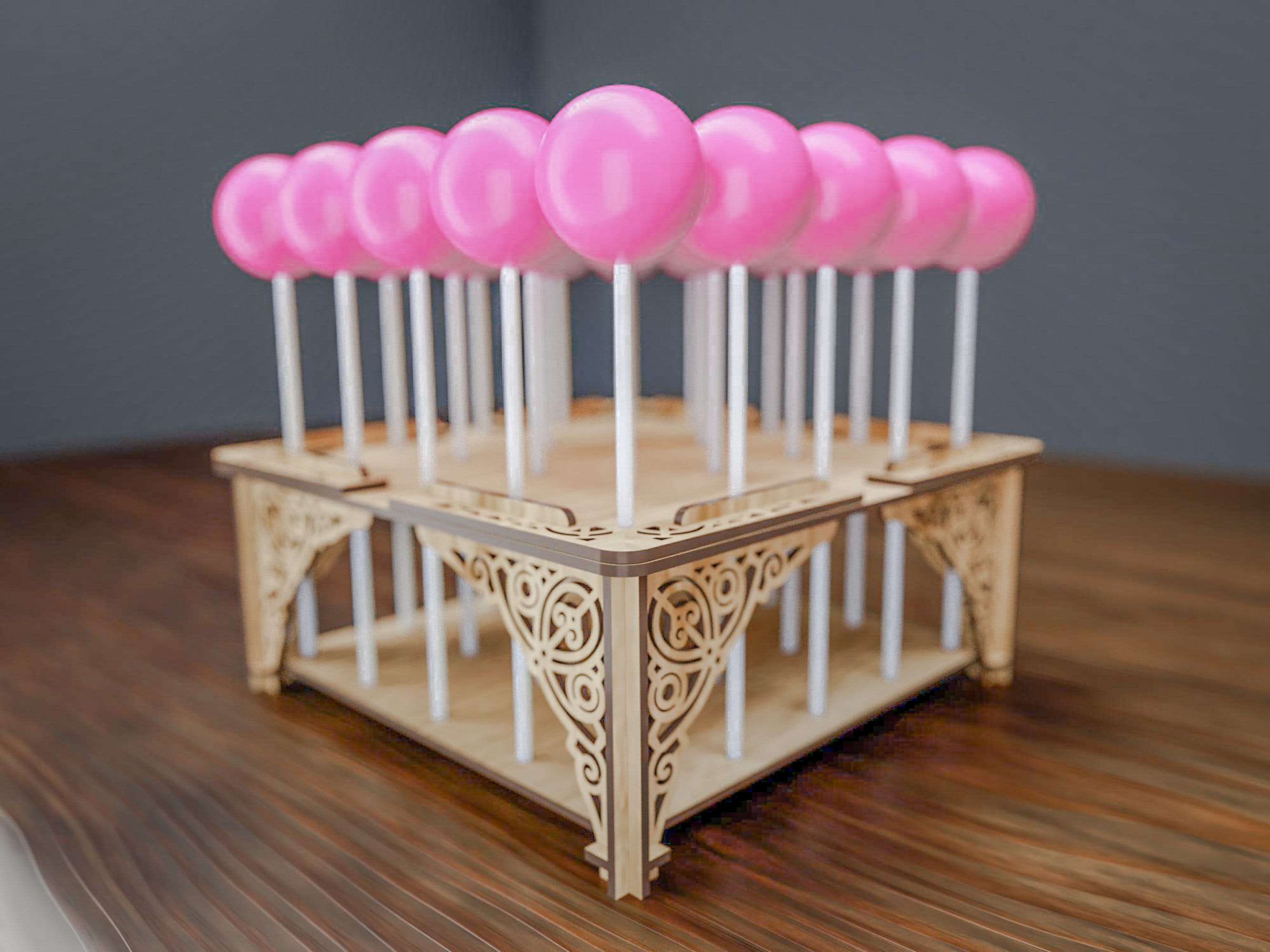 Square Cake Pop Stand for Candy Bar '25 and 40 Etsy