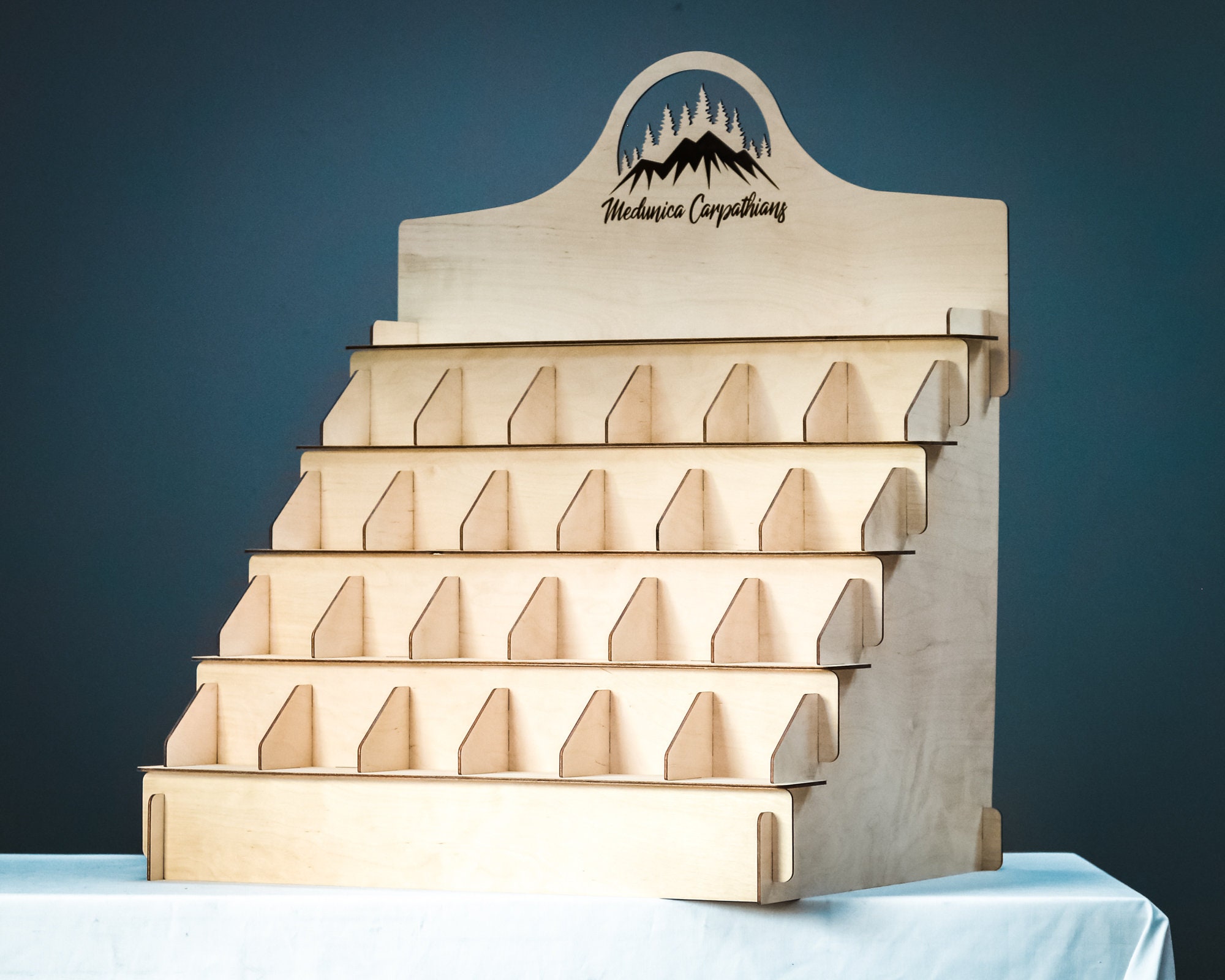 Wooden Display Stand Display Shelf Candle Stand Wooden Etsy