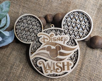 Wish Cruise SVG, recuerdo de Wish Cruise, regalo de Mickey, crucero de vacaciones, vacaciones familiares, regalos familiares