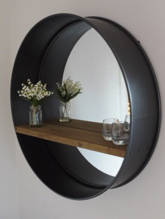 Xl Retro Mirror Shelf