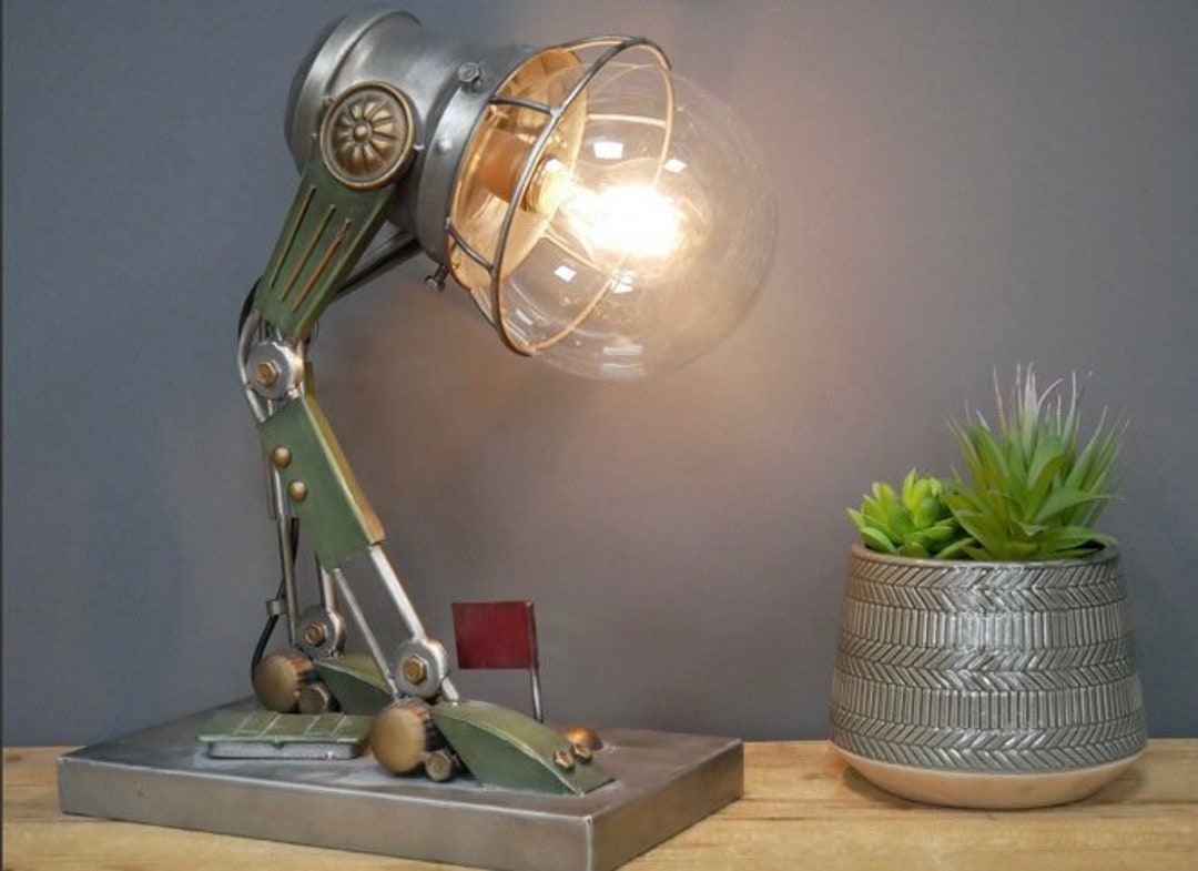 Industrial Robot Lamp Etsy UK