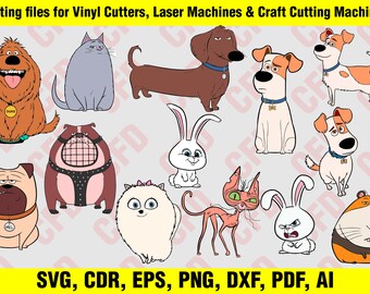 Personalized//Customized The Secret Life of Pets Name Poster Wall Art Banner