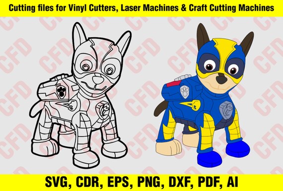 Free Free Paw Patrol Chase Svg Free 522 SVG PNG EPS DXF File