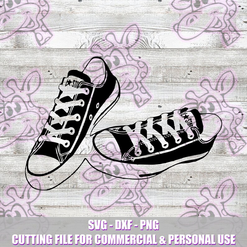 Download Converse logo bundle SVG DXF & PNG cutting file for Cricut | Etsy