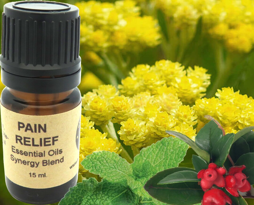 Pain Relief Essential Oils Synergy Blend. Etsy