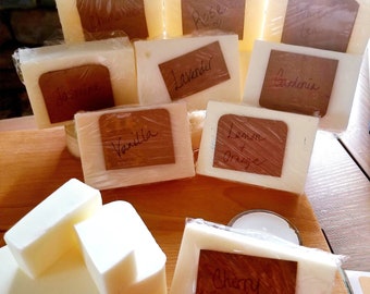 All Natural Shea Butter Soaps - Aromatherapy - Floral scent - Essential Oil - Handmade - Homemade - Lavender - Rose - Jasmine - Vanilla +