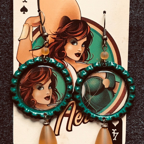 DC Bottle Cap Bombshells - Mera