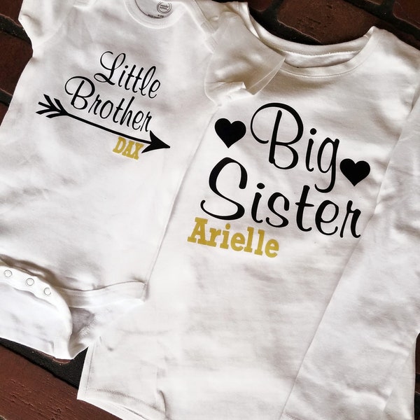 Little Sister Big Brother - Etsy