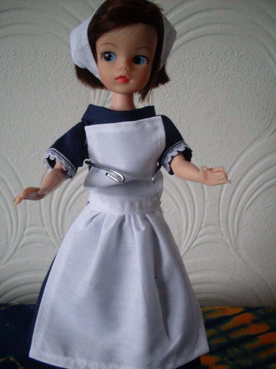 Nurses Outfit for Vintage Sindy Barbie Doll Etsy UK