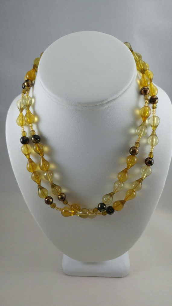 Yellow Necklace Etsy