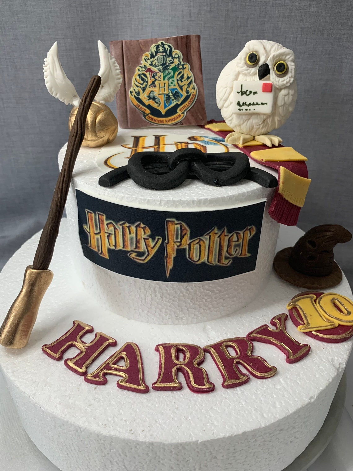 Unofficial Harry Potter edible Cake Topper Cake Decoration Etsy Unofficial Harry Potter edible Cake Topper Cake Decoration Etsy