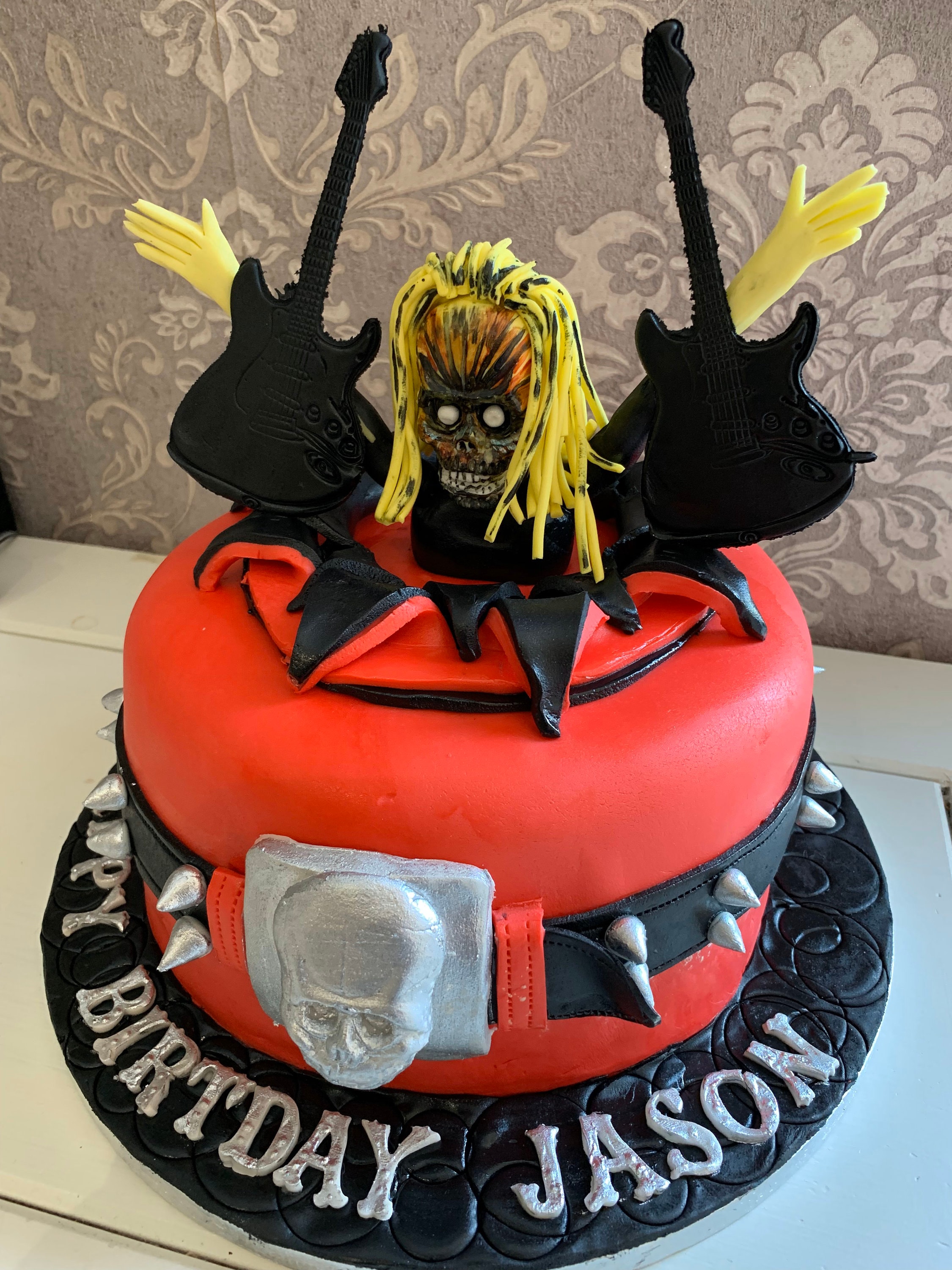 Edible Iron Maiden Cake Topper Decoration Personalised. Etsy