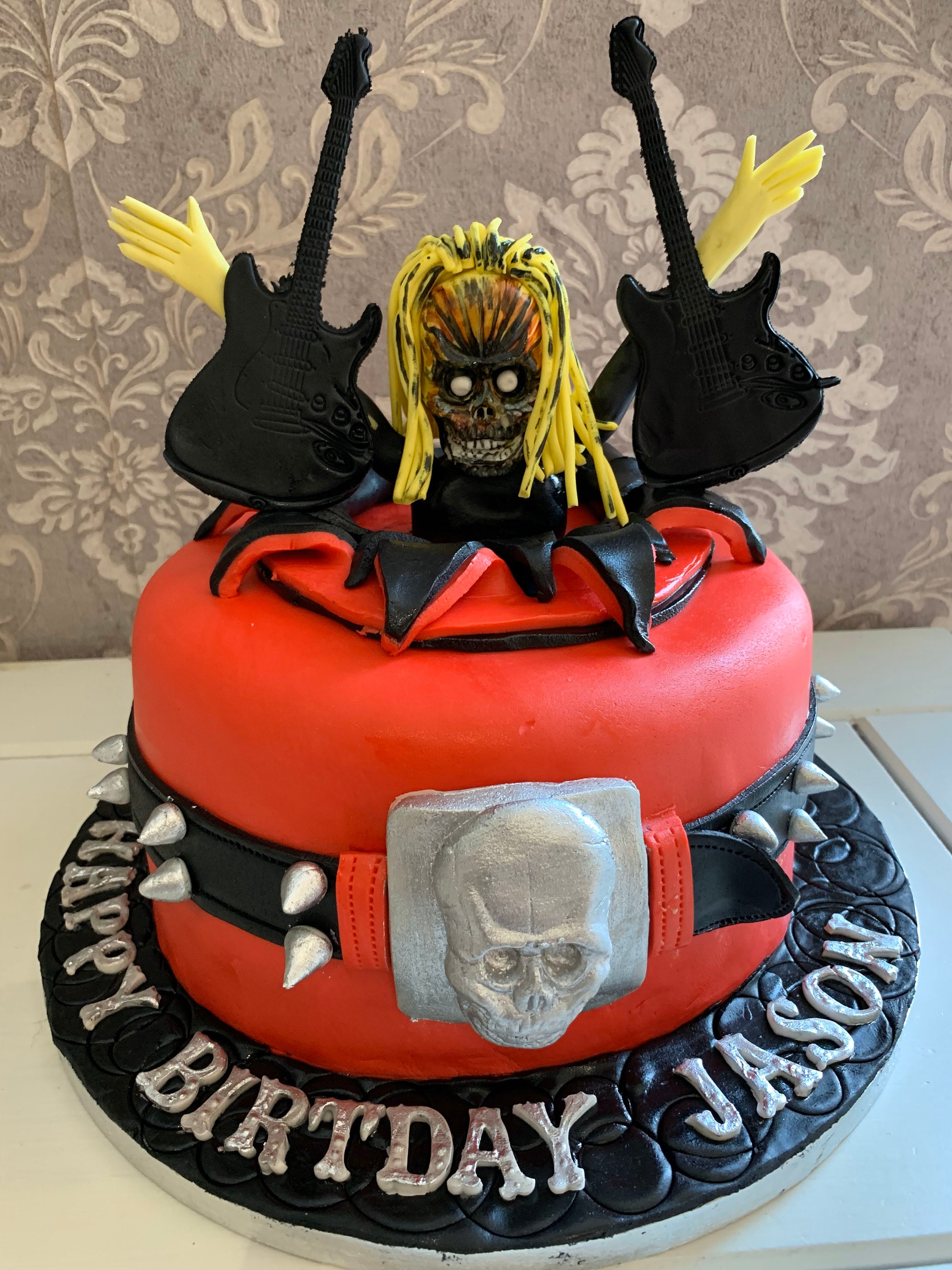 Edible Iron Maiden Cake Topper Decoration Personalised. Etsy