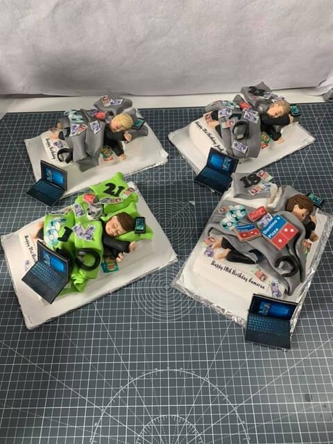 1 Topper Per Torta Happy Birthday Cake Topper Compleanno Cake Topper Compleanno Festa Torte Decorazione Decorazione Oro Decorazione Per Baby Ragazzi - Foto 9