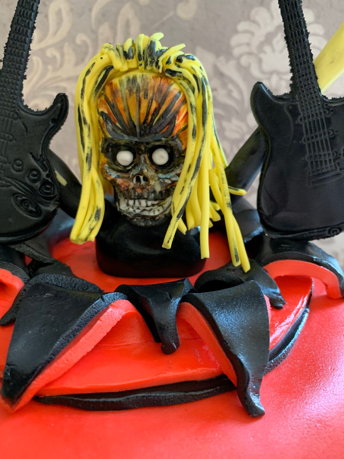 Edible Iron Maiden Cake Topper Decoration Personalised. Etsy