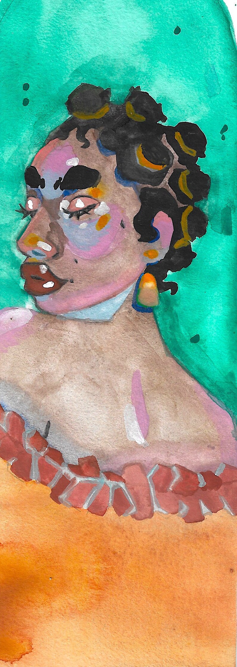 BIPOC Art Sticker Carnation Accessories Decals | Etsy