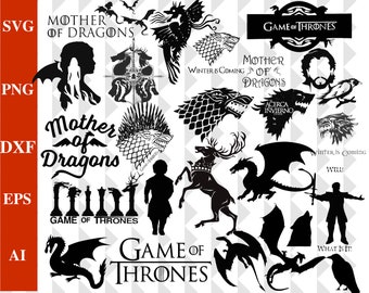 Download Mother of dragons svg | Etsy