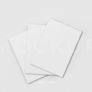 Triple Poster Mockup, A4 Vertical Poster Mockup, 3 Papers Mockup, Printify Journal Mockup, Three Poster Mockup, Wedding Minimalist Style