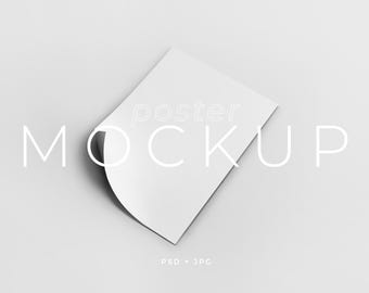 Mockup A4-kunstdruk, moderne lijst, PSD-sjabloon