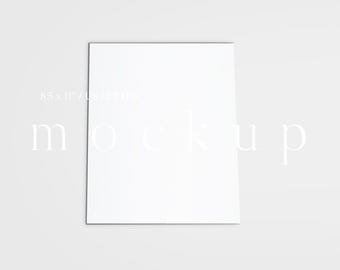 Maqueta de carta estadounidense, plantilla de papelería minimalista (PSD y JPEG)