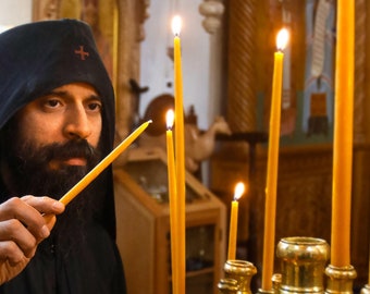 Let us Light a Candle for you at St. John's Monastery