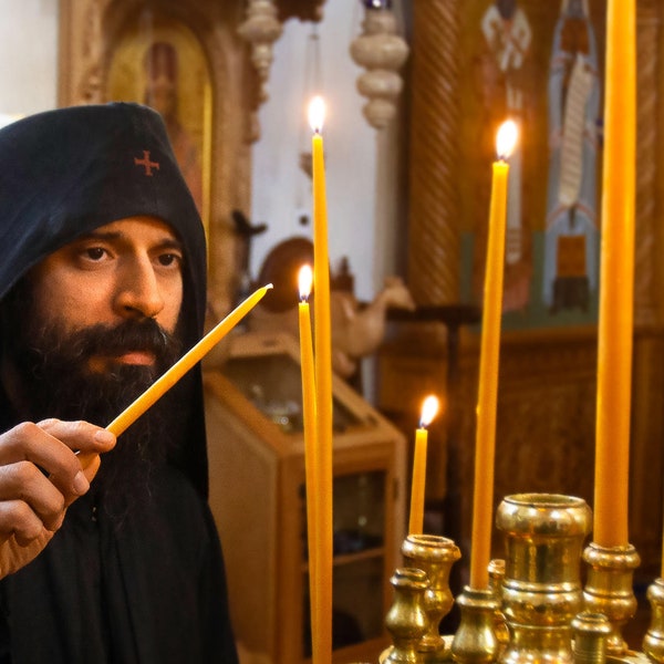 Let us Light a Candle for you at St. John's Monastery