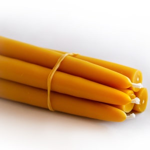 100% Pure Beeswax Dinner Candles 1's Standard image 5