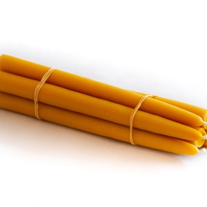 100% Pure Beeswax Dinner Candles 1's Standard image 4