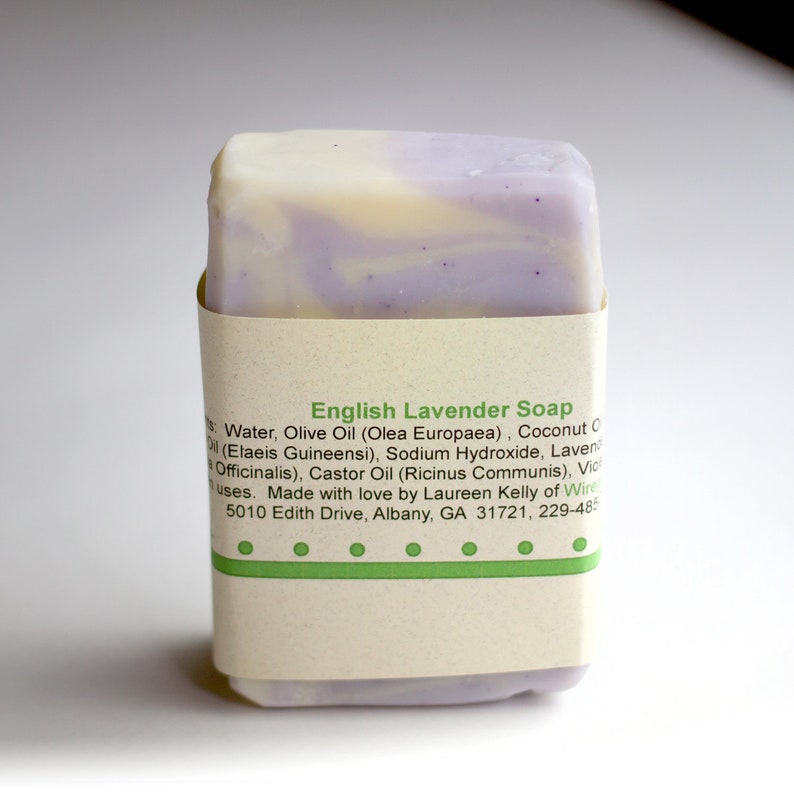 Lavender Soap Artisan Cold Process Soap Etsy