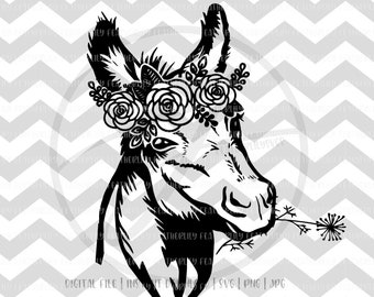 Free Free 230 Silhouette Flower Crown Svg SVG PNG EPS DXF File