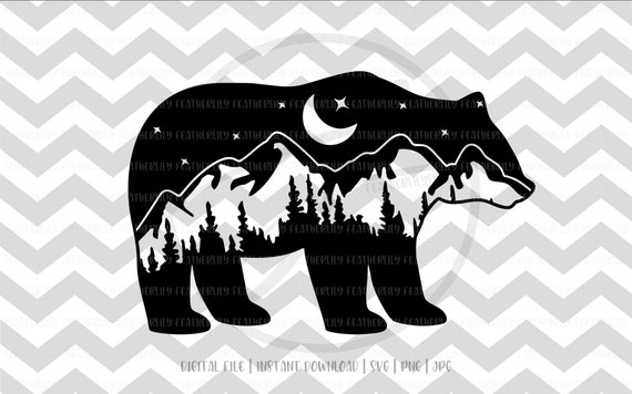 Free Free 150 Mountain Bear Svg SVG PNG EPS DXF File